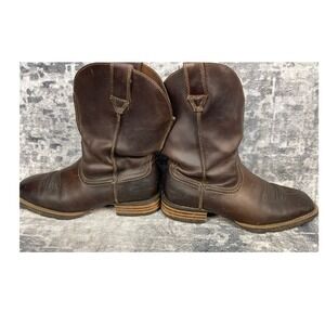 Ariat Rambler Mens 9D Boot Earth Brown Bomber Wide Square Toe Western Cowboy